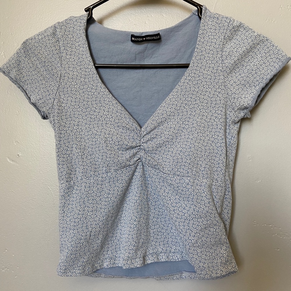 Brandy Melville Gina floral top